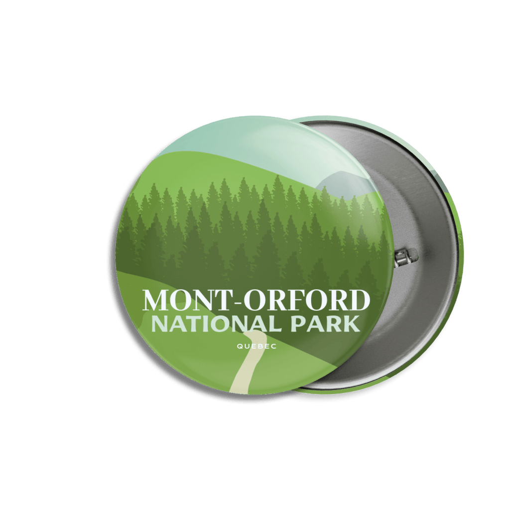 Mont-Orford National Park of Quebec Pinback Button