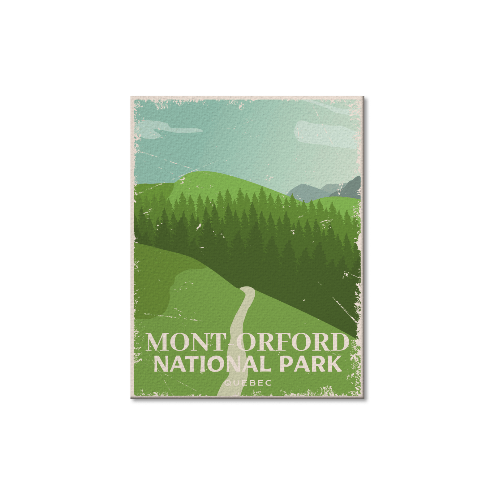 Mont-Orford Quebec National Park Postcard