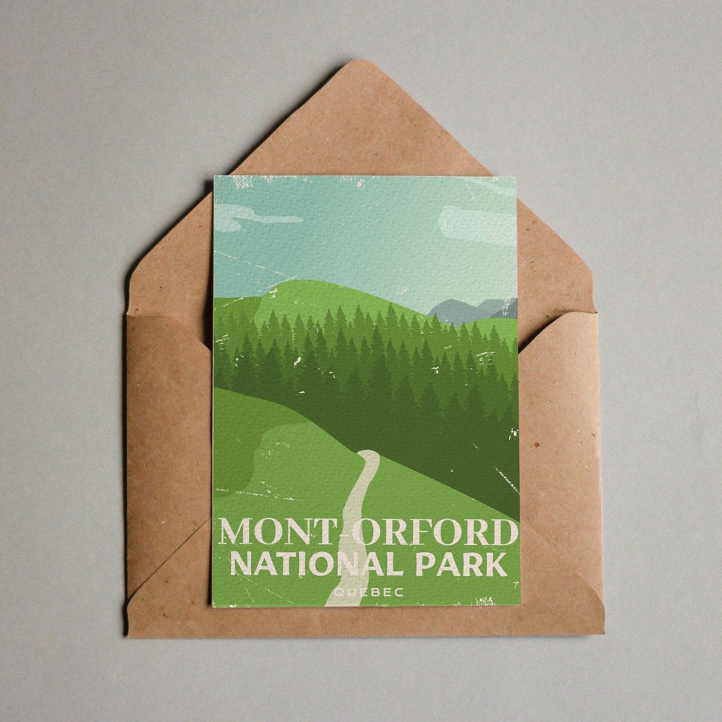 Mont-Orford Quebec National Park Postcard