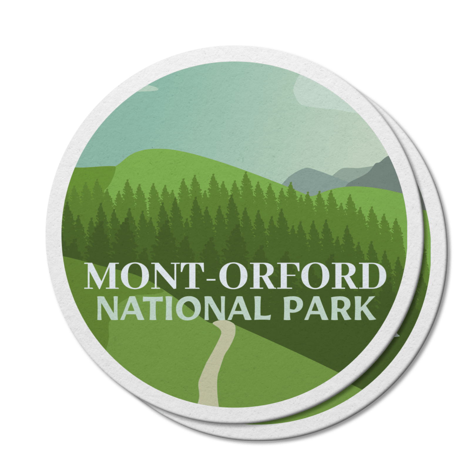 Mont-Orford Quebec National Park Waterproof Vinyl Sticker