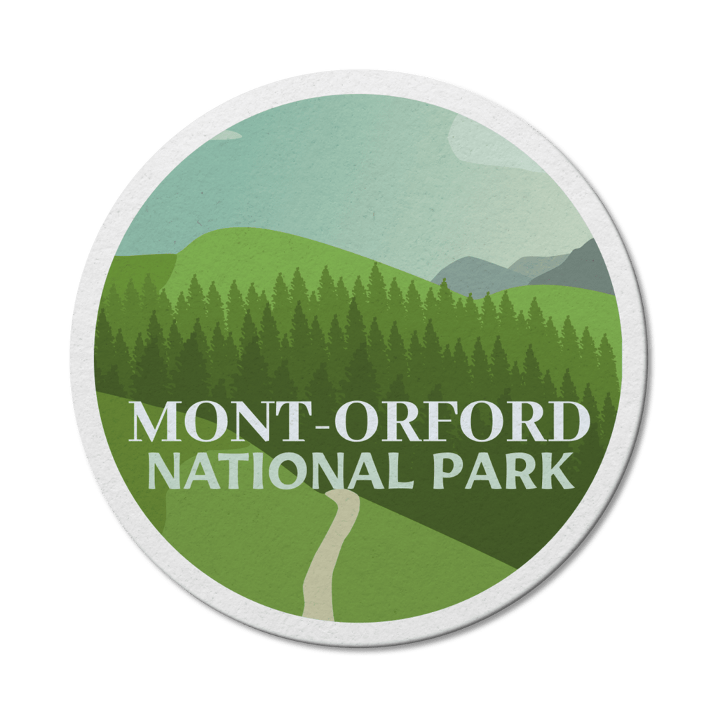Mont-Orford Quebec National Park Waterproof Vinyl Sticker