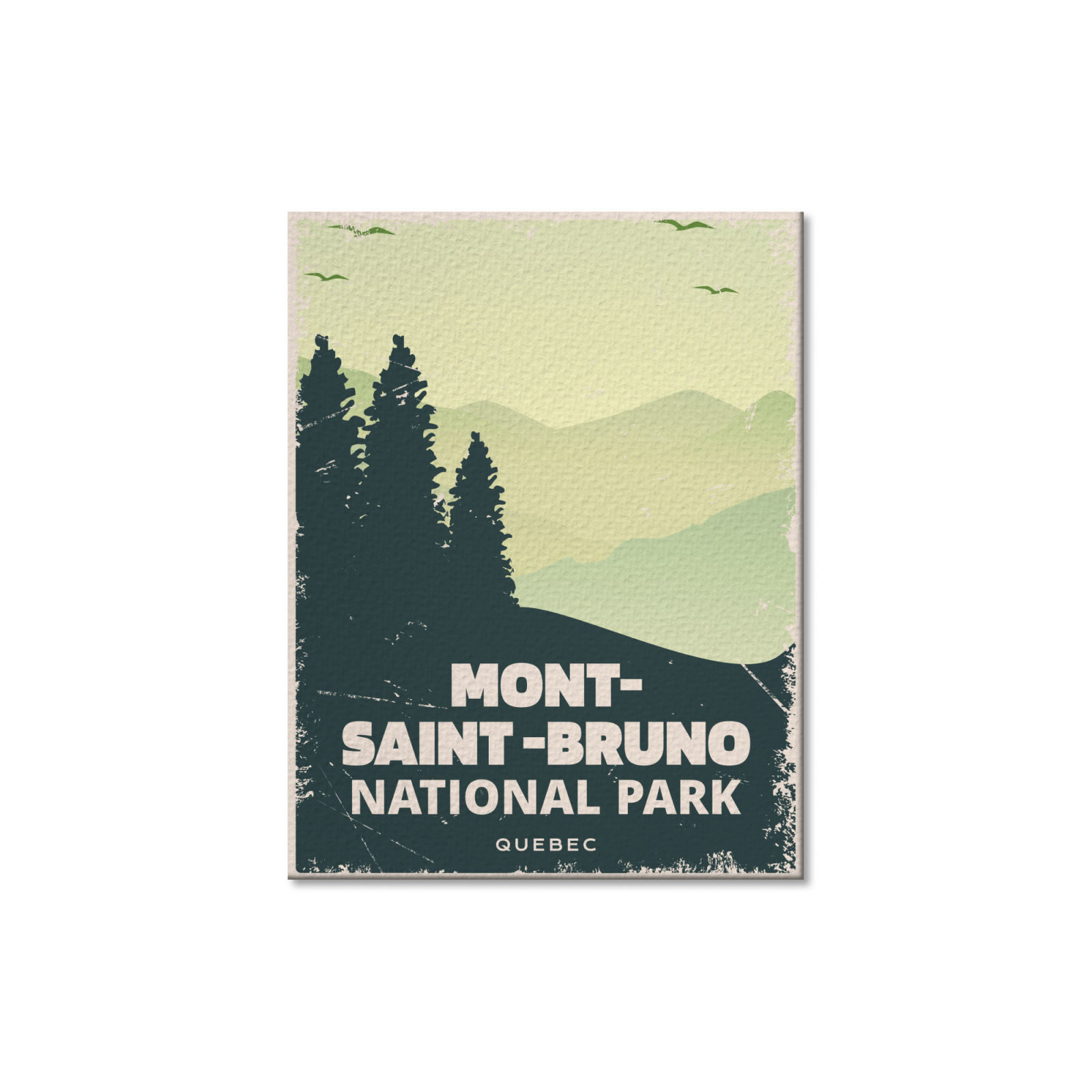 Mont-Saint-Bruno Quebec National Park Postcard