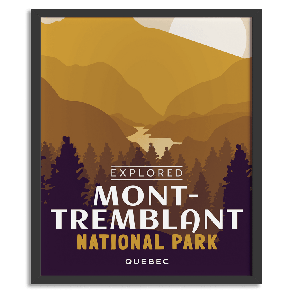 Mont Tremblant National Park 'Explored' Poster