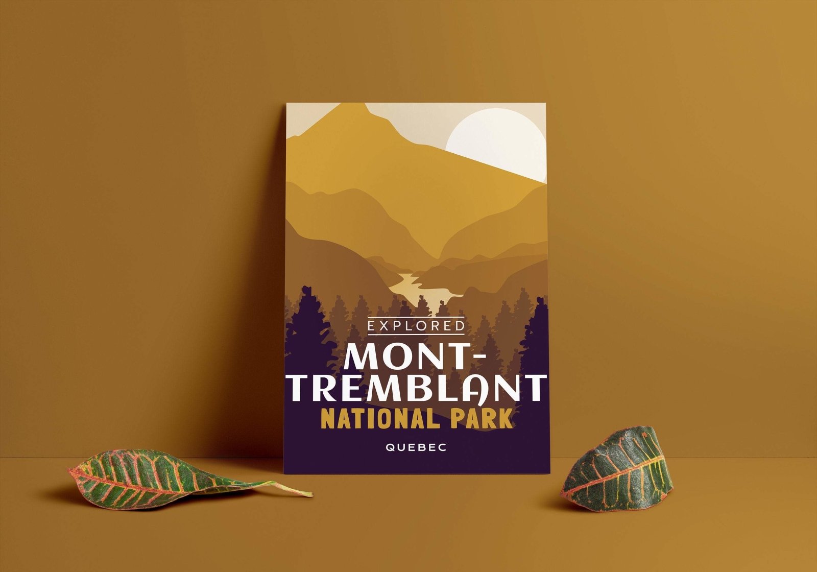 Mont Tremblant National Park 'Explored' Poster
