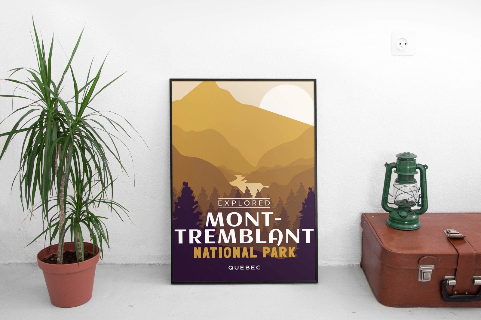 Mont Tremblant National Park 'Explored' Poster