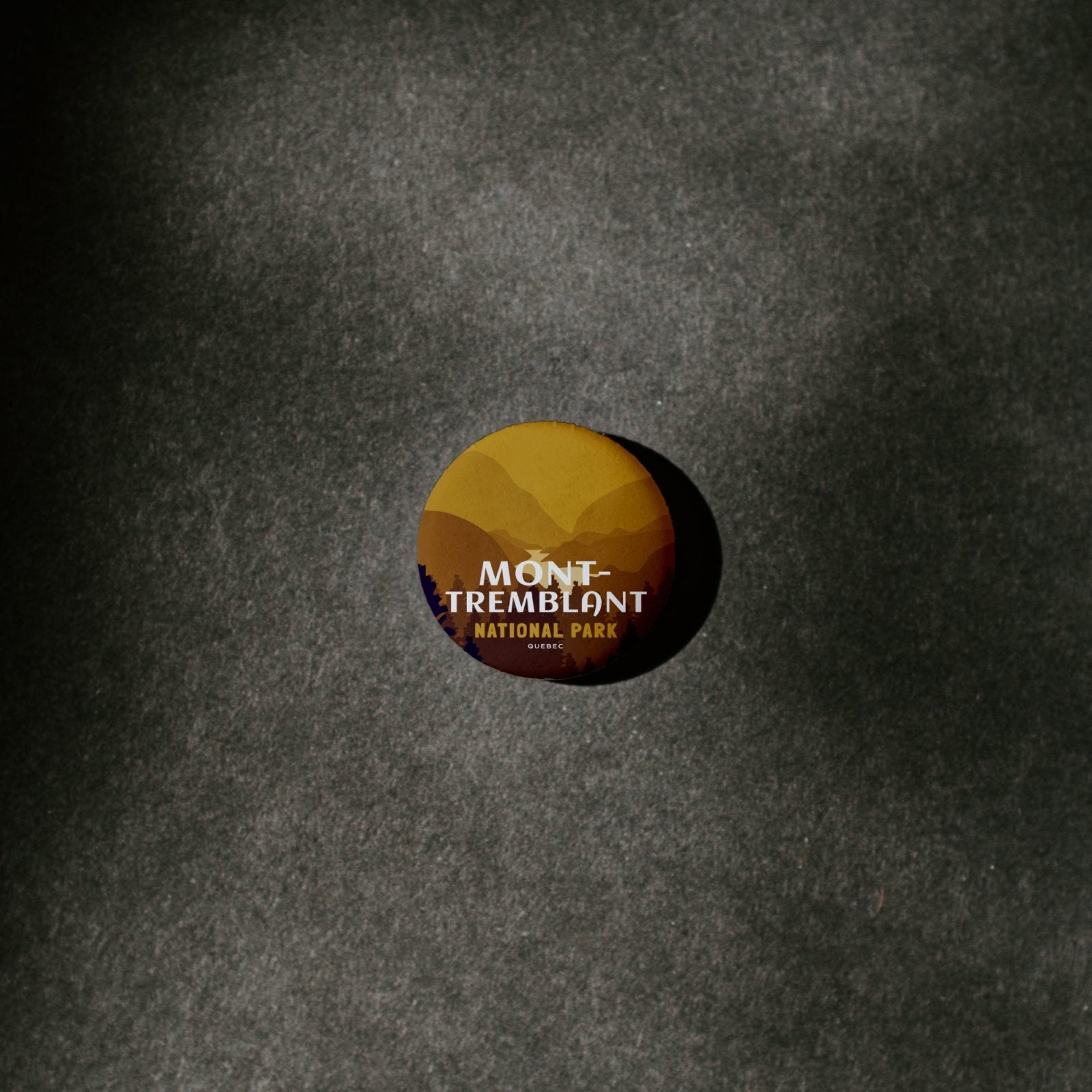 Parc national du Mont-Tremblant, Québec - Bouton à épingle