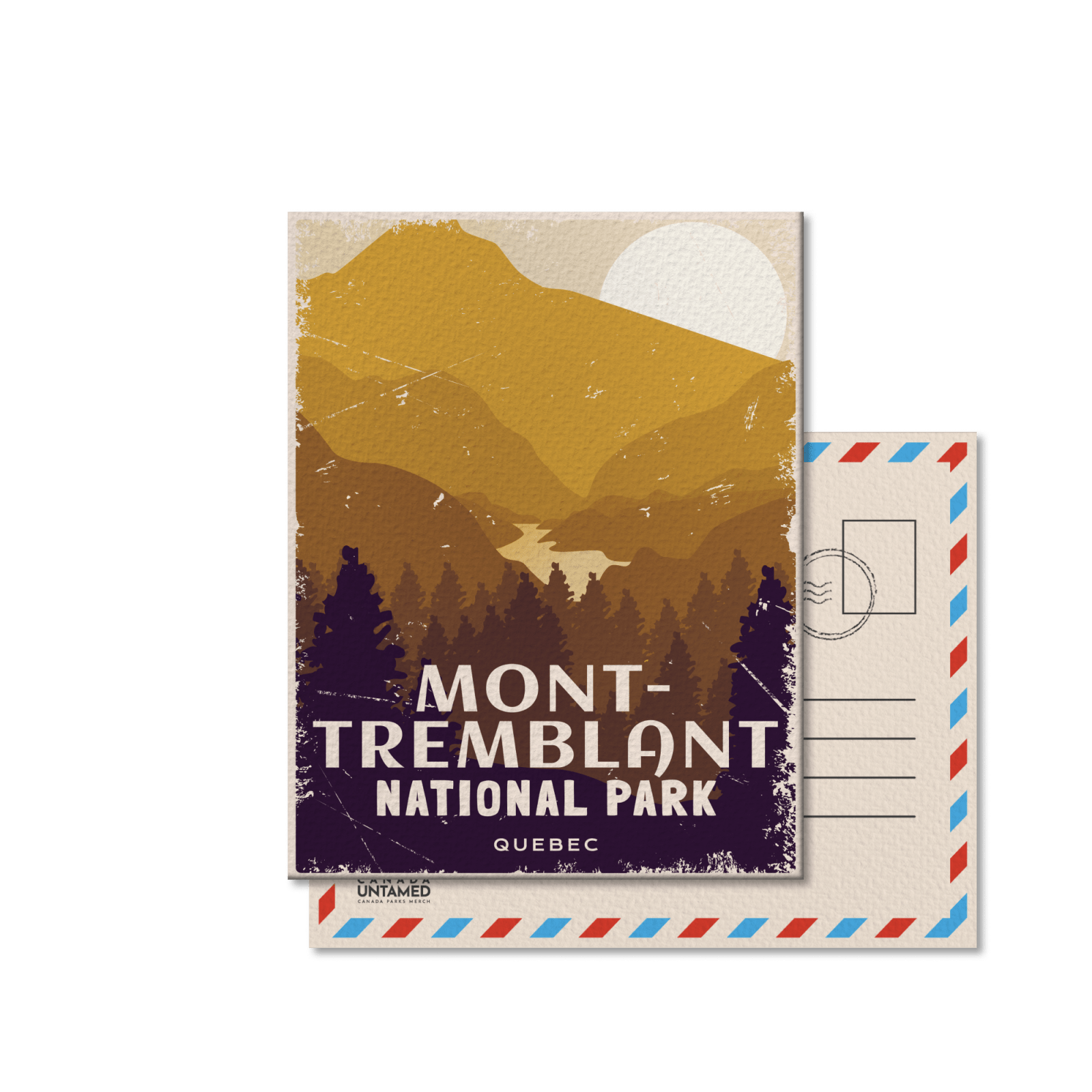 Mont-Tremblant Quebec National Park Postcard