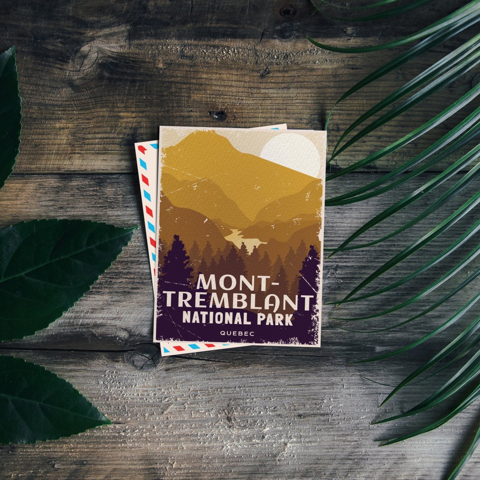 Mont-Tremblant Quebec National Park Postcard