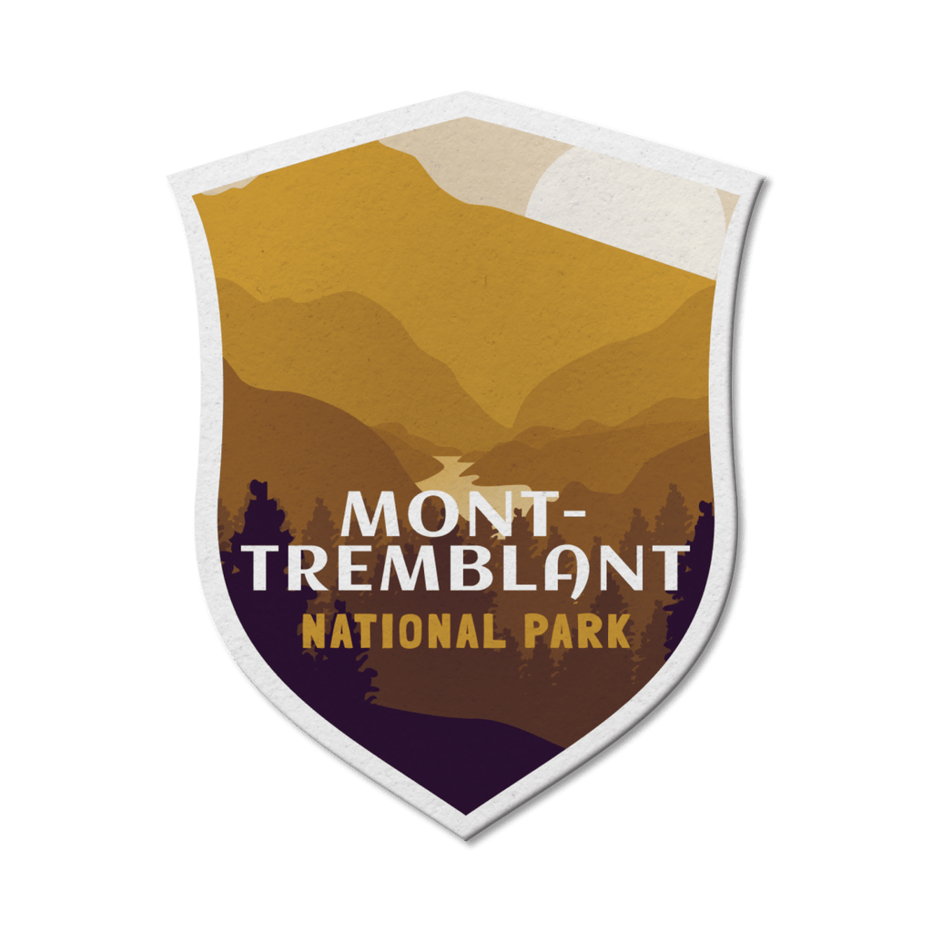 Mont-Tremblant Quebec National Park Waterproof Vinyl Sticker