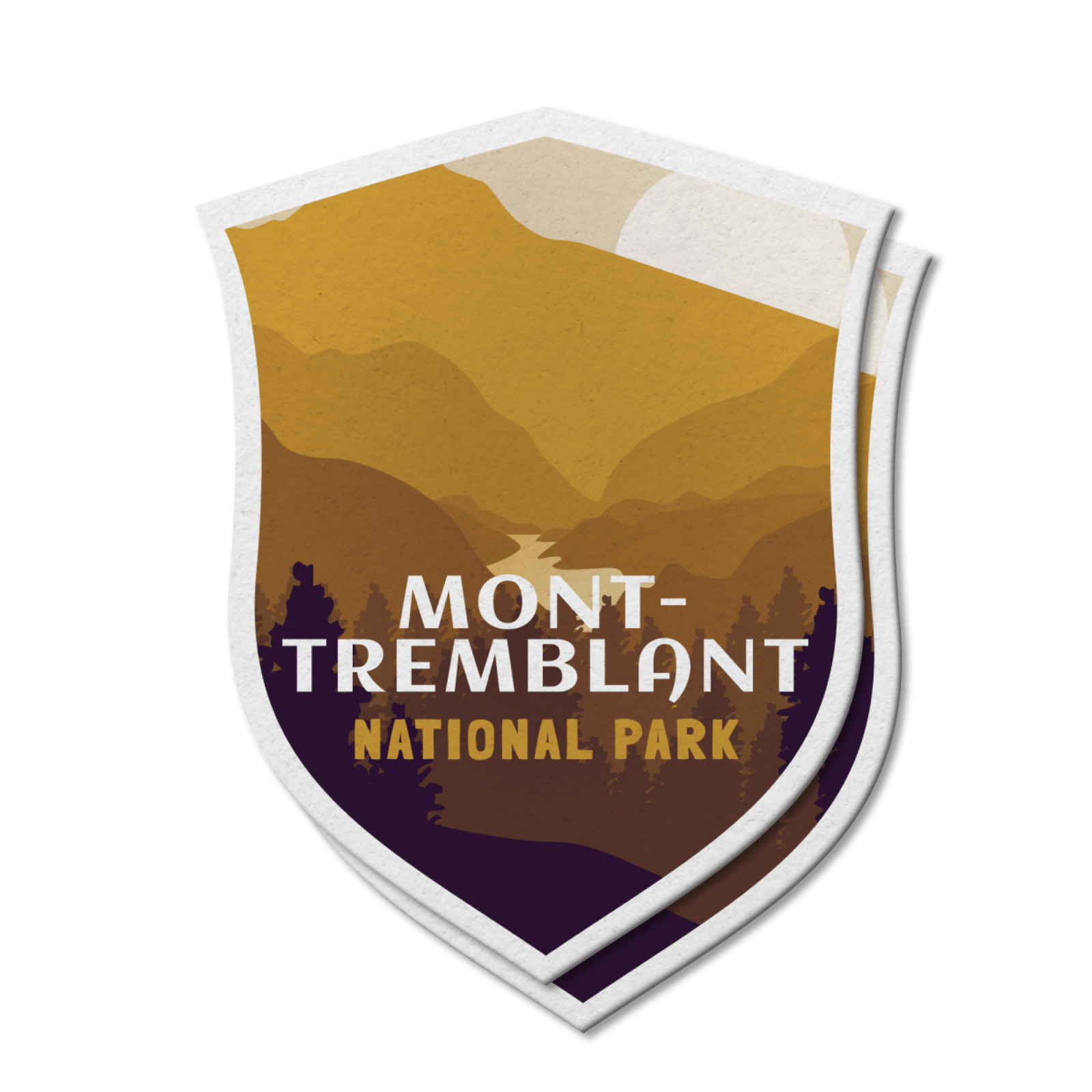Mont-Tremblant Quebec National Park Waterproof Vinyl Sticker
