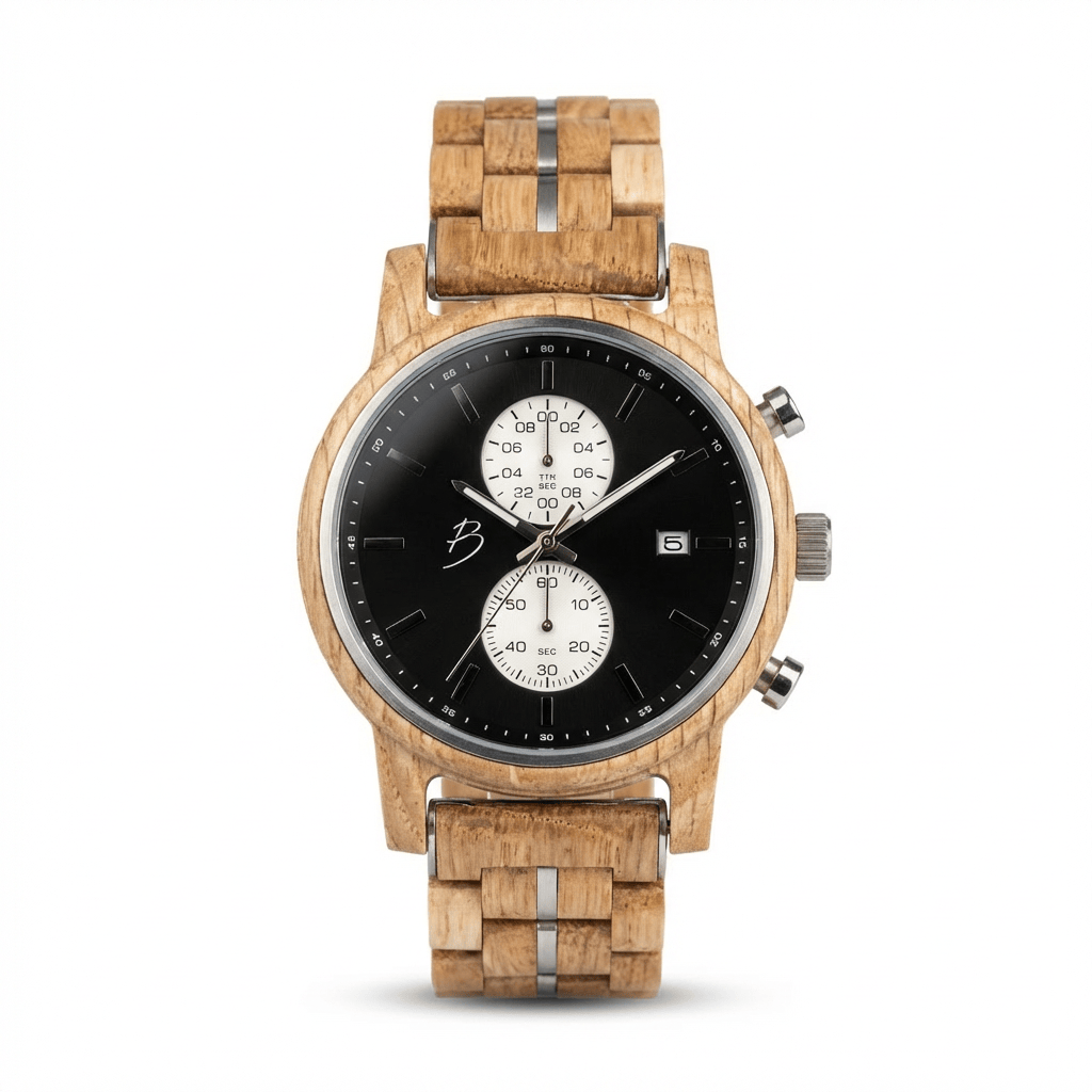 Arnold Watch Made from Recycled Whisky Barrel Wood