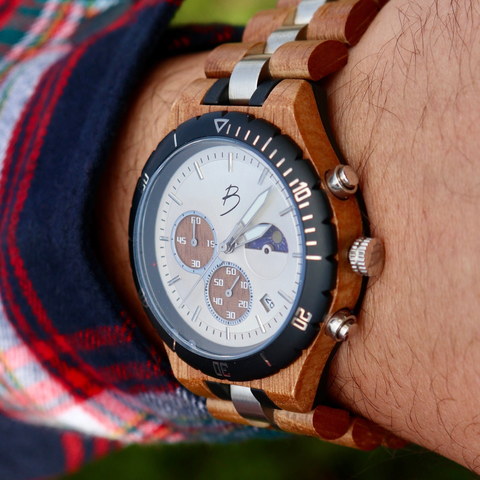 Berthoud Watch Made from Recycled Whisky Barrel Wood
