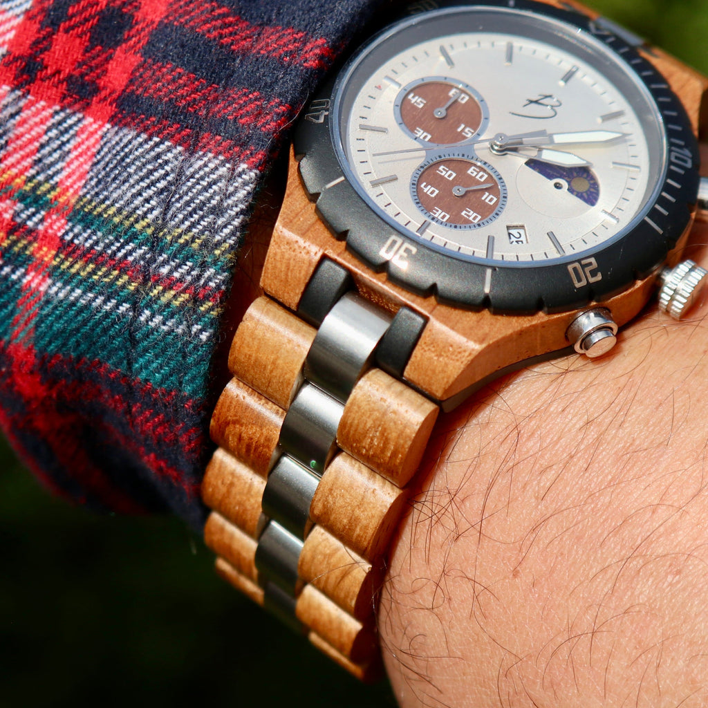 Berthoud Watch Made from Recycled Whisky Barrel Wood