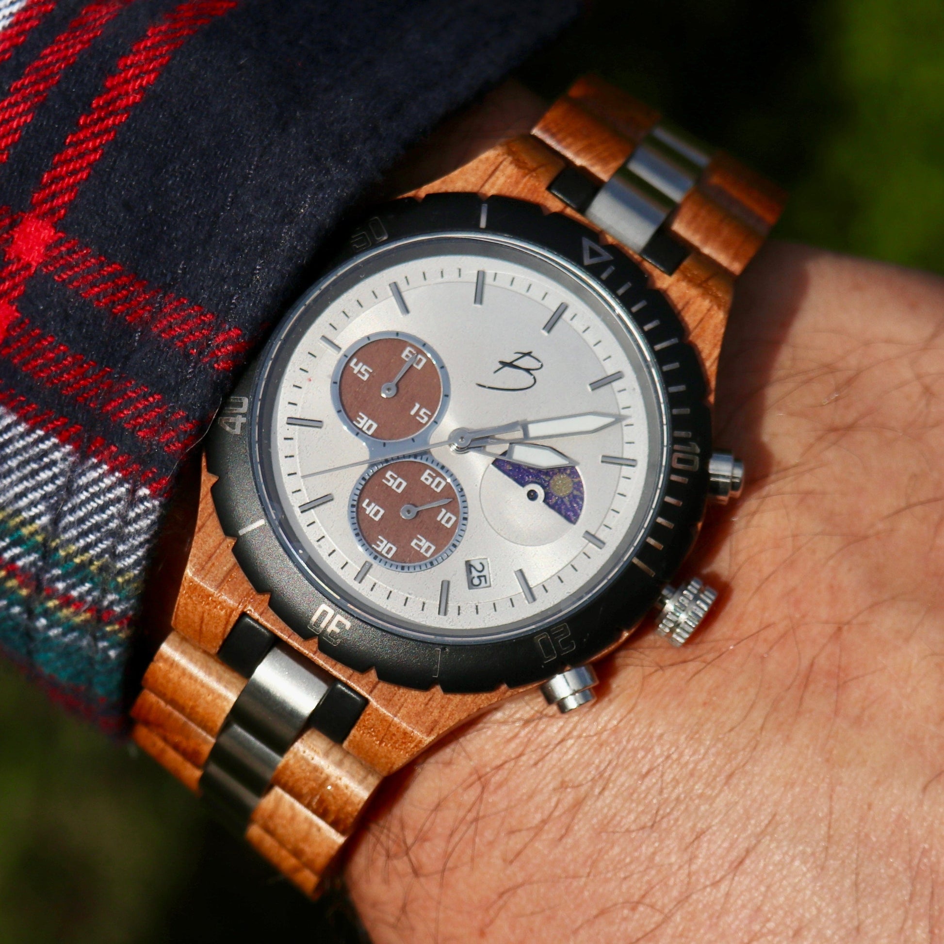 Berthoud Watch Made from Recycled Whisky Barrel Wood