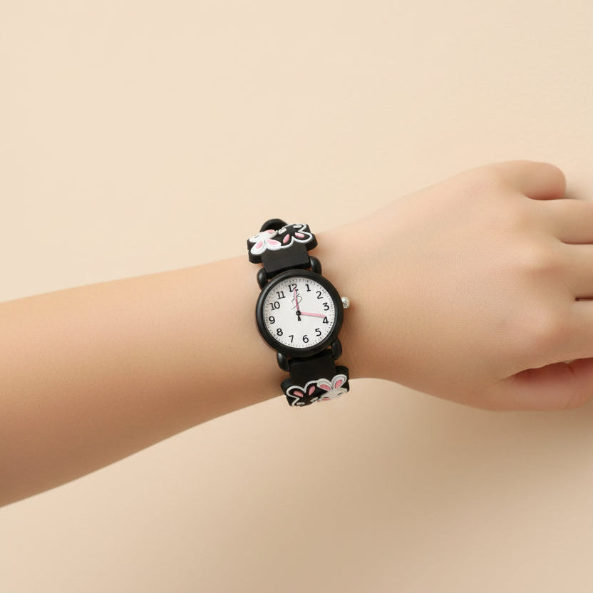 Montre pour enfants au lapin