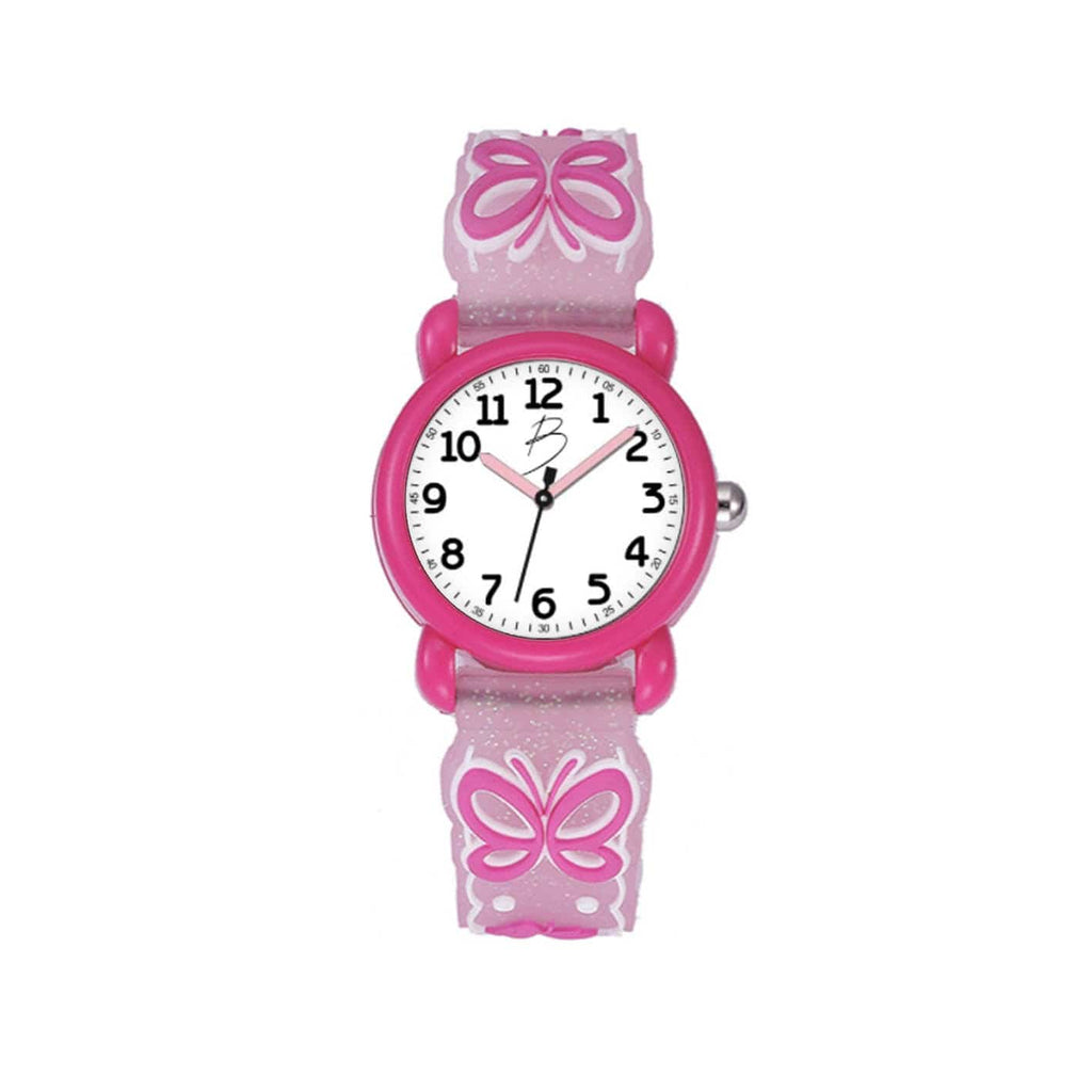 Montre pour enfants aux papillons