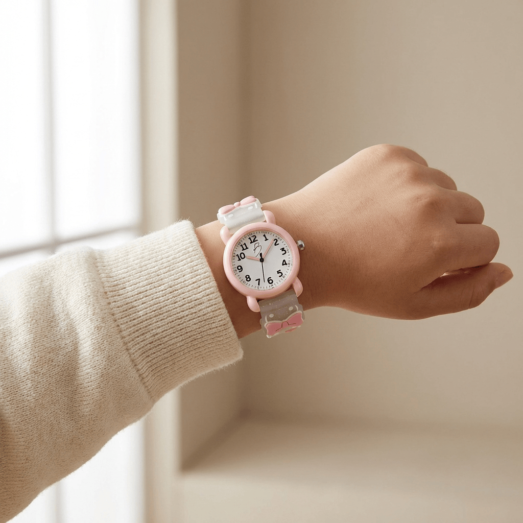Children's Watch with Ribbons