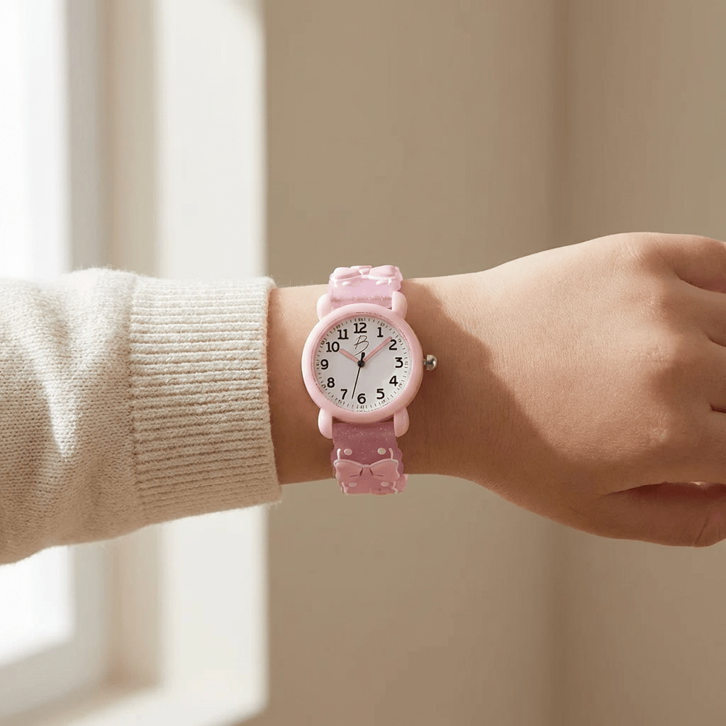 Children's Watch with Ribbons