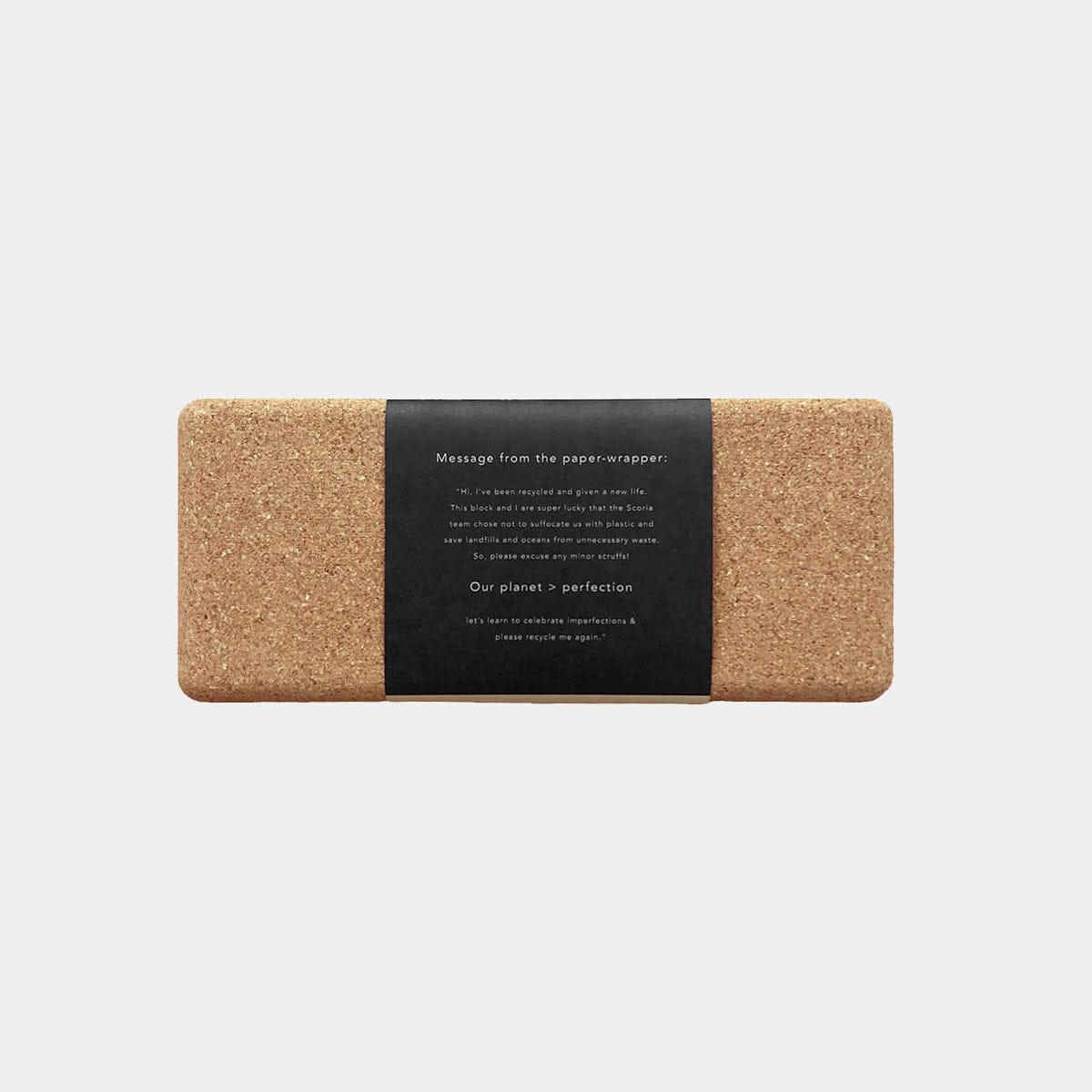 Moon Cork Yoga Block | ORIGINAL SIZE 4"x6"x9"