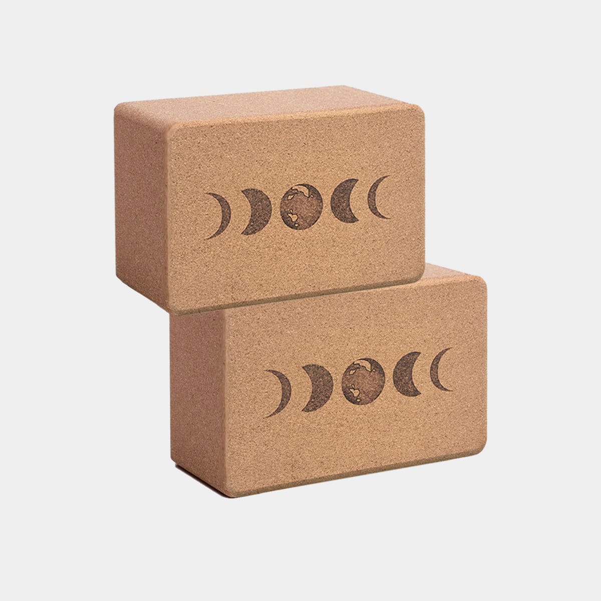 Moon Cork Yoga Block | ORIGINAL SIZE 4"x6"x9"