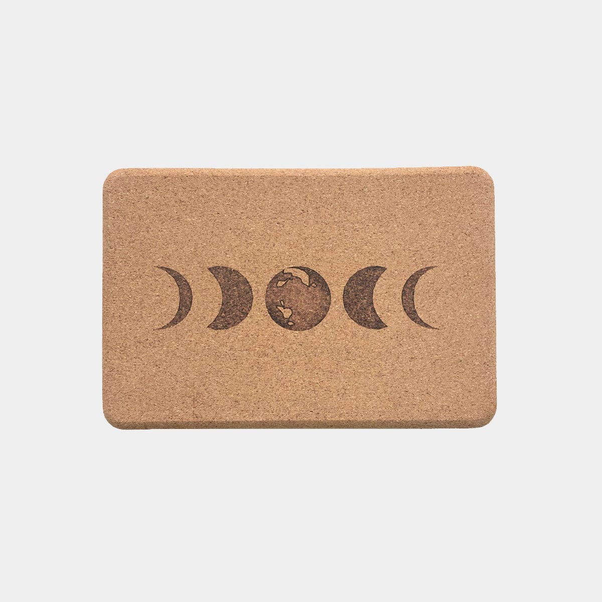 Moon Cork Yoga Block | ORIGINAL SIZE 4"x6"x9"