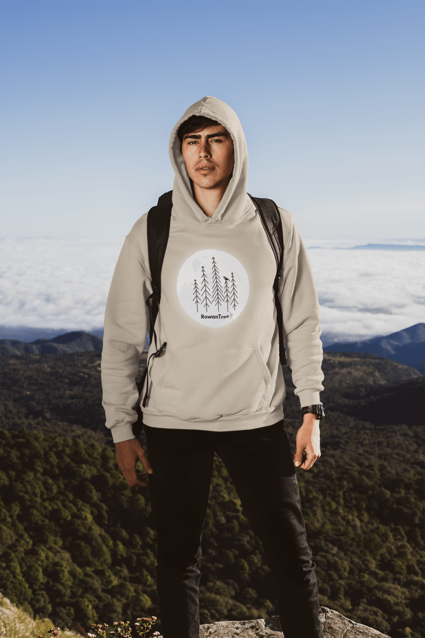 Moonlit Grove Unisex Hoodie