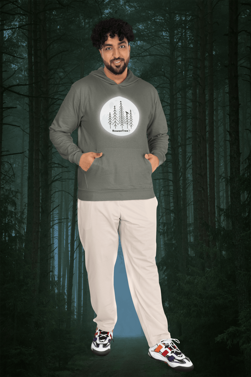 Moonlit Grove Unisex Hoodie