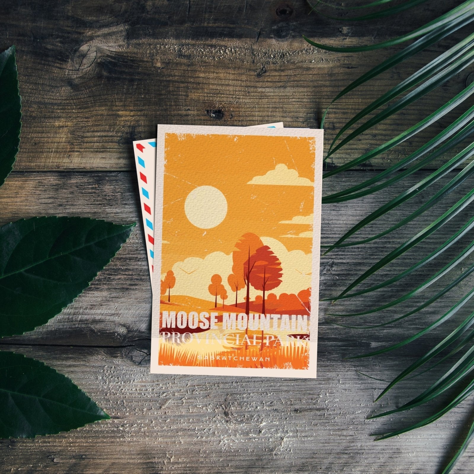 Moose Mountain Saskatchewan Provincial Park Postcard, Canada Parks