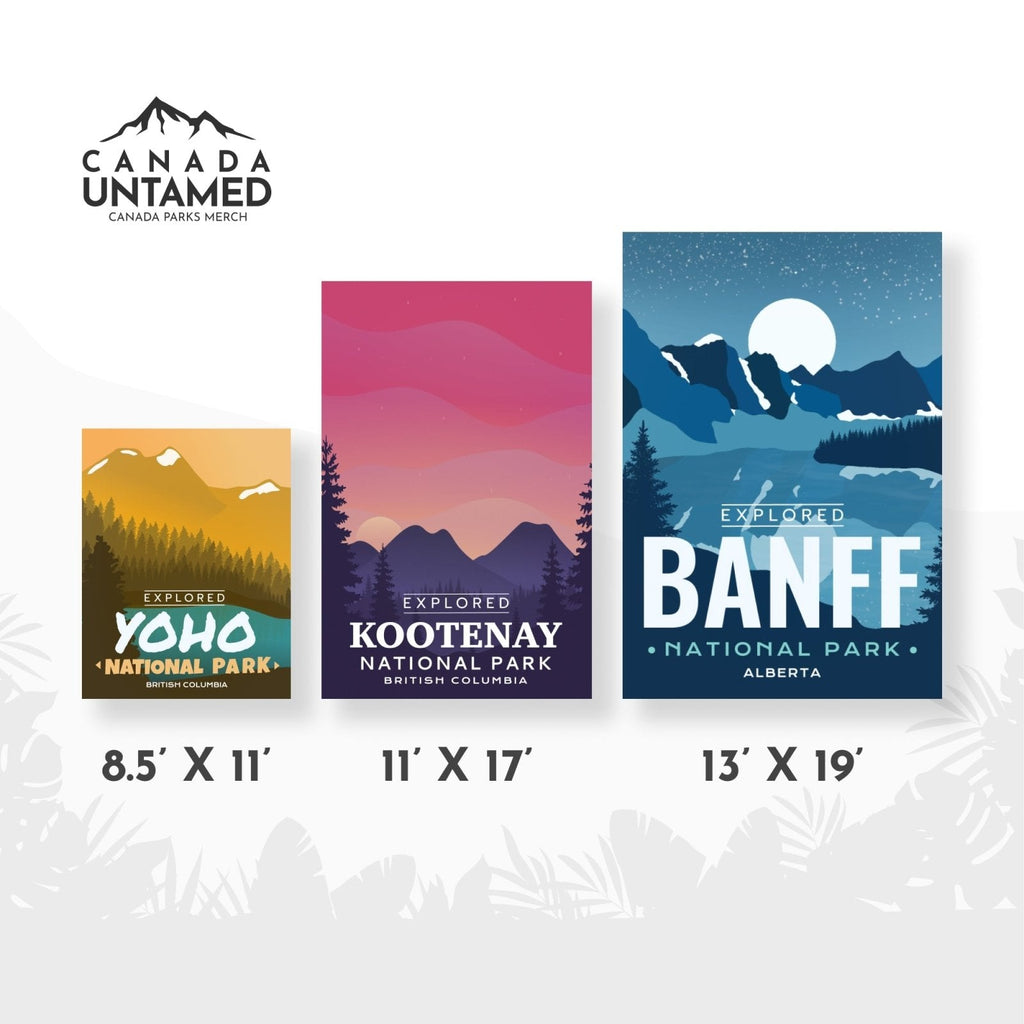 Mount Revelstoke National Park 'Explored' Poster