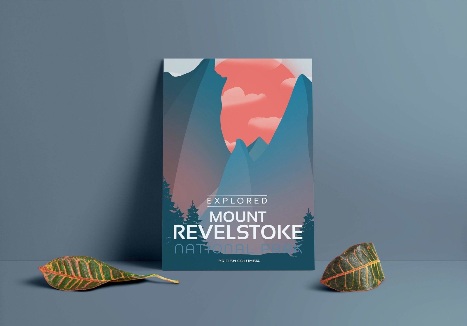 Mount Revelstoke National Park 'Explored' Poster