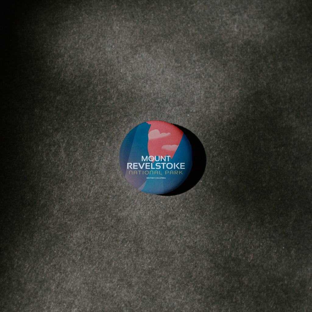 Mount Revelstoke National Park of Canada Pinback Button