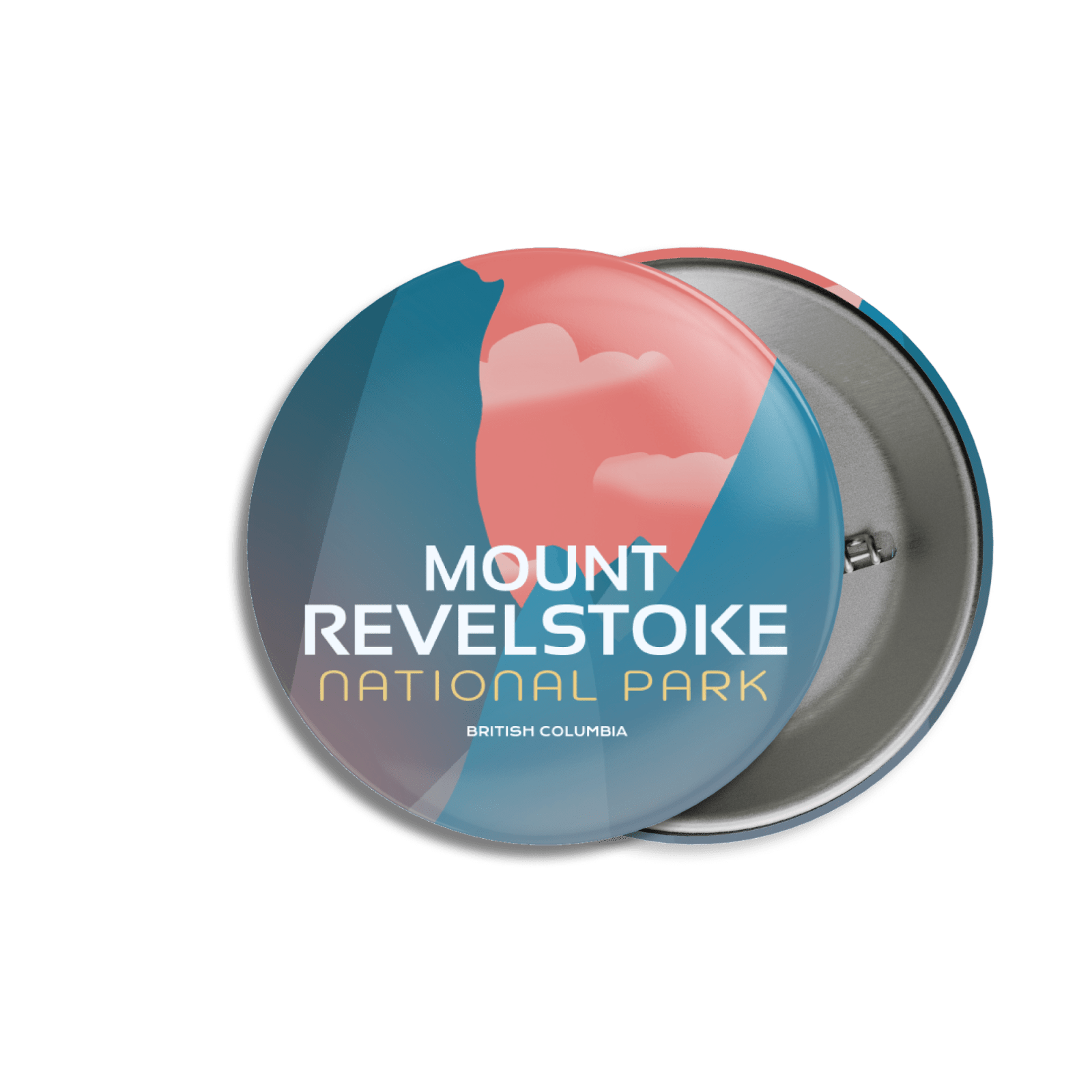 Mount Revelstoke National Park of Canada Pinback Button