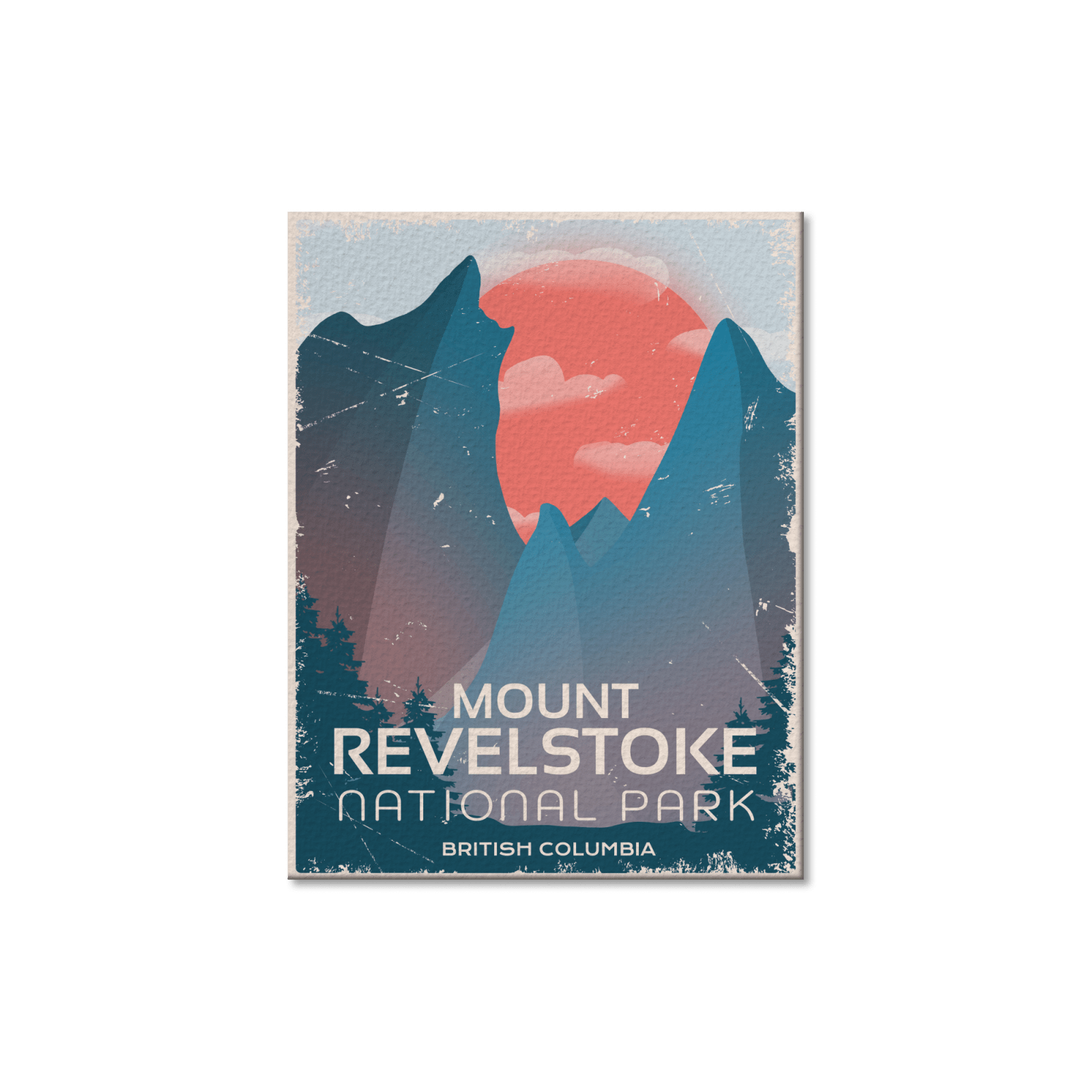Mount Revelstoke National Park of Canada Postcard