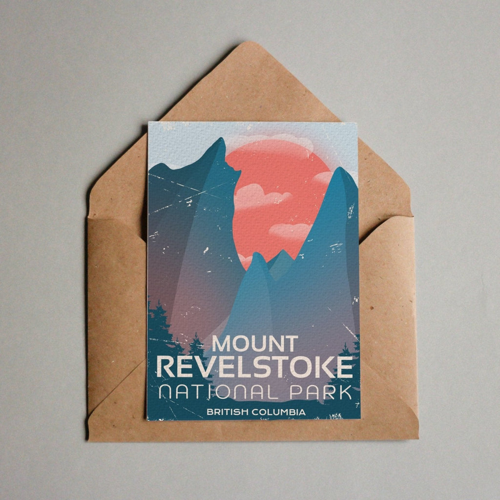 Mount Revelstoke National Park of Canada Postcard