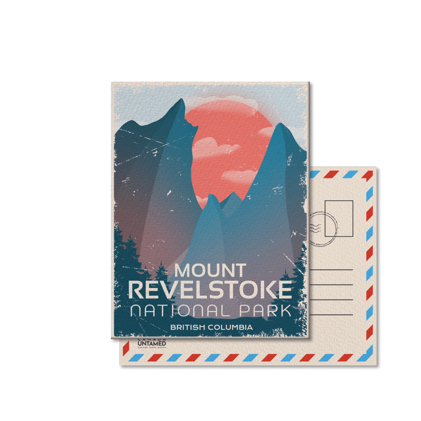 Mount Revelstoke National Park of Canada Postcard