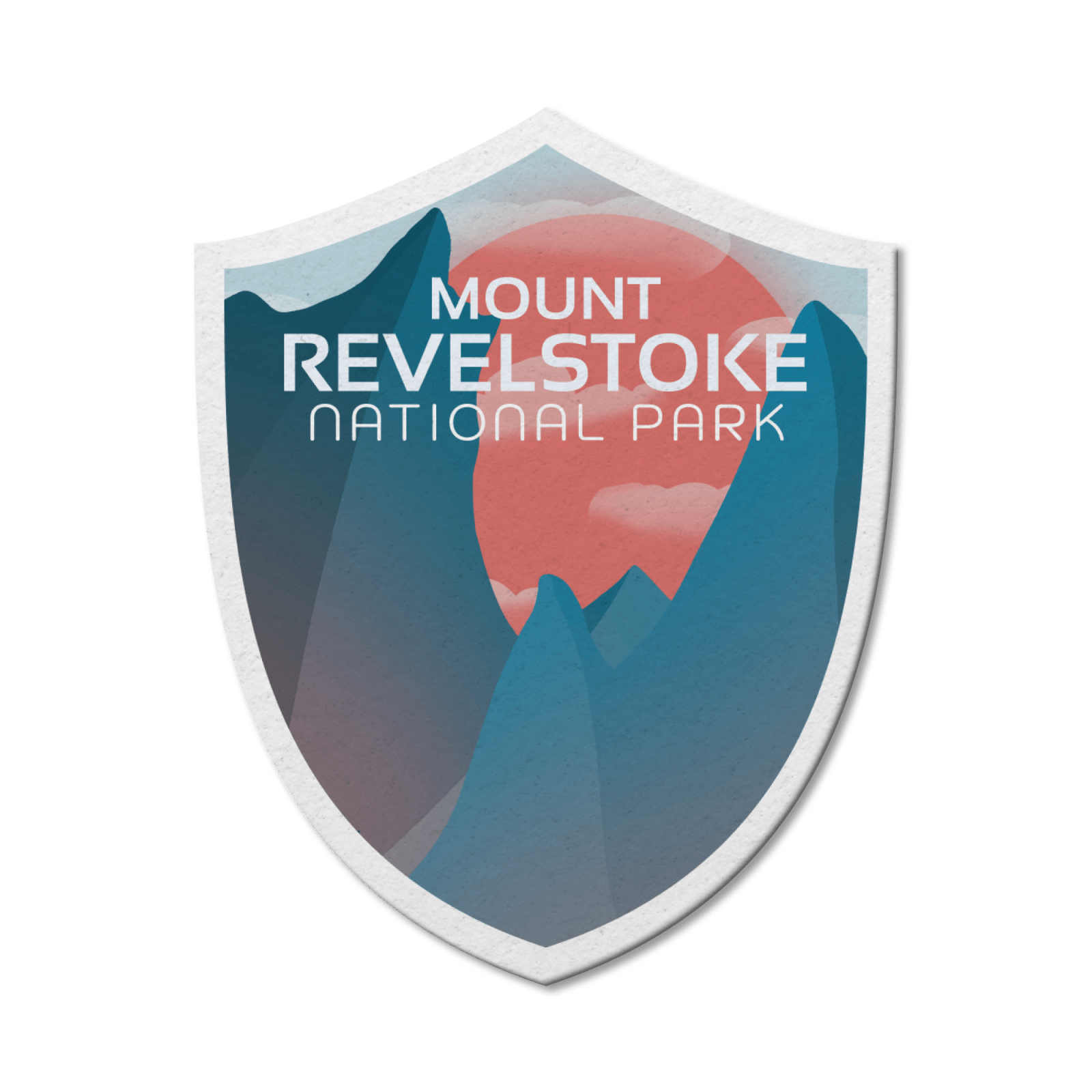 Mount Revelstoke National Park of Canada Waterproof Vinyl Sticker