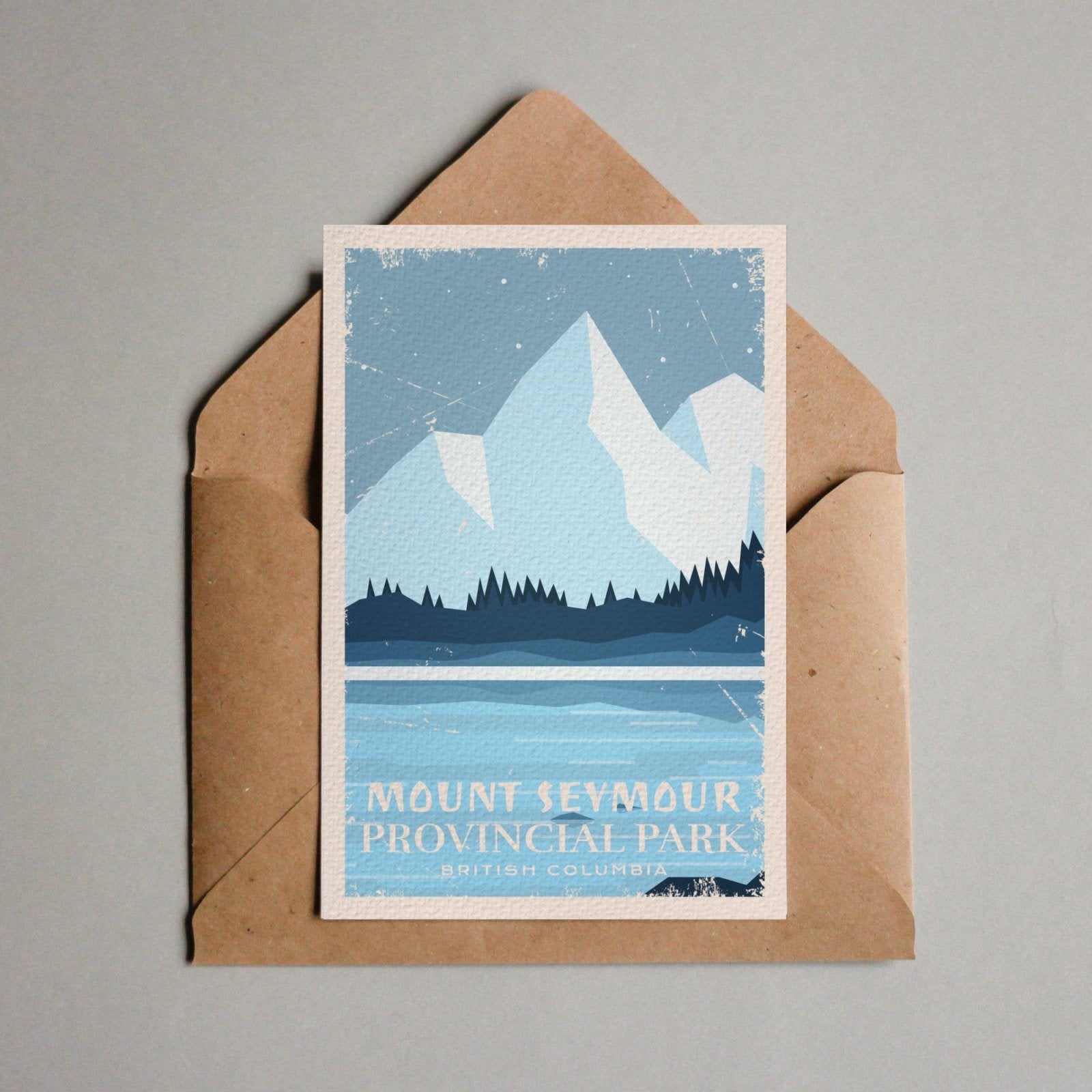 Mount Seymour British Columbia Provincial Park Postcard, Canada Parks
