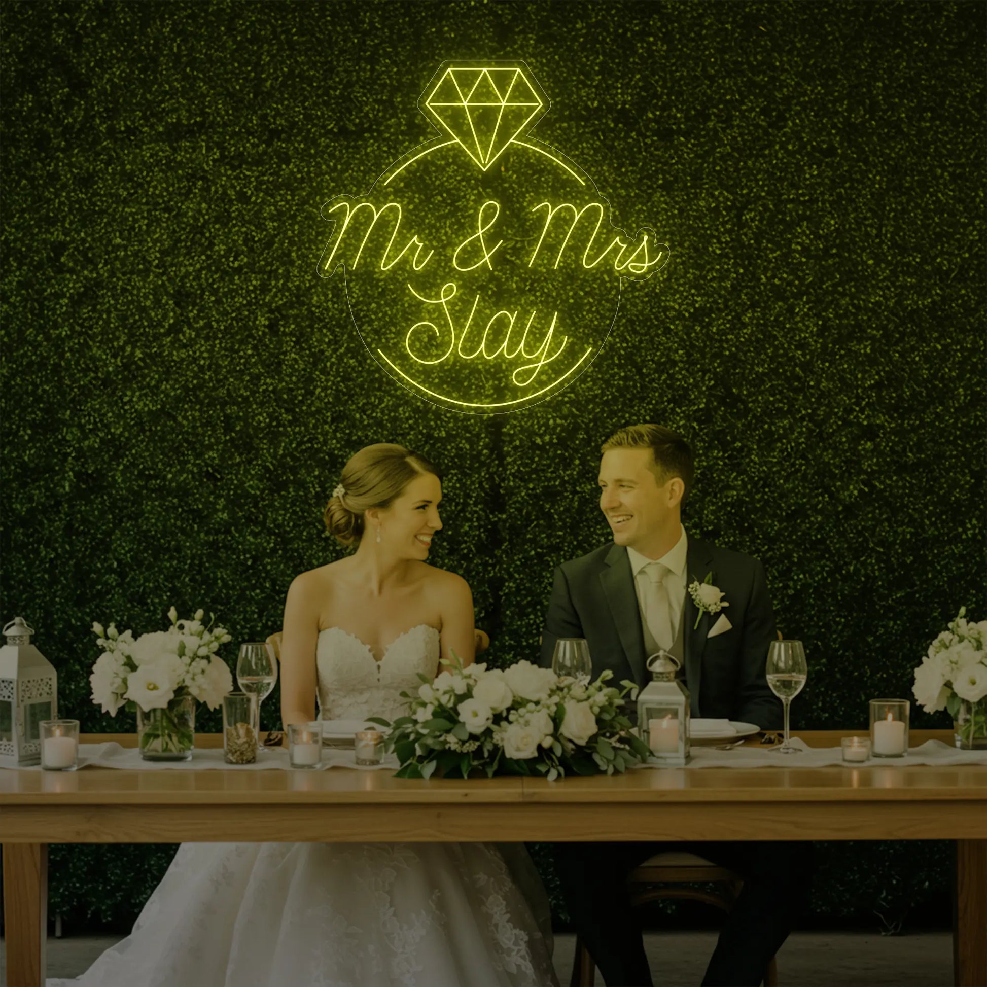 Mr & Mrs Slay Neon Sign
