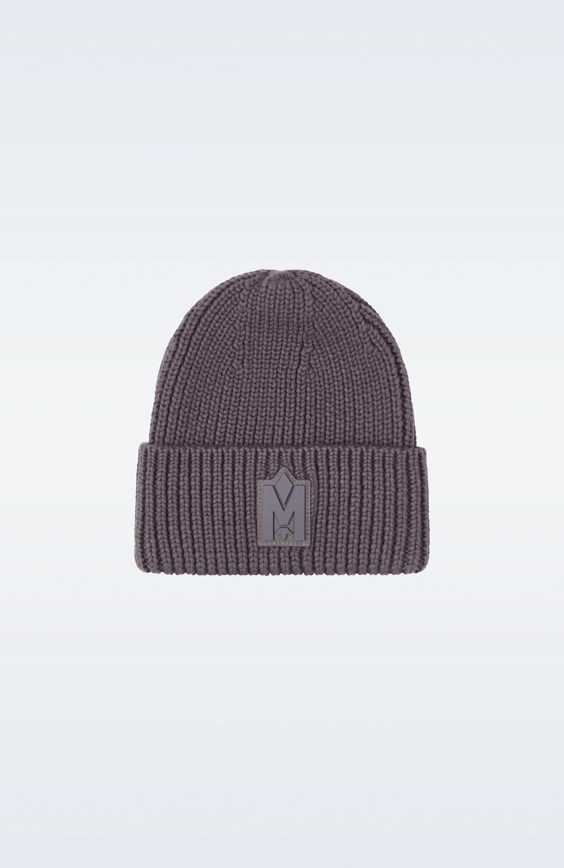 JUDE-MZ hand-knit toque with ribbed cuff