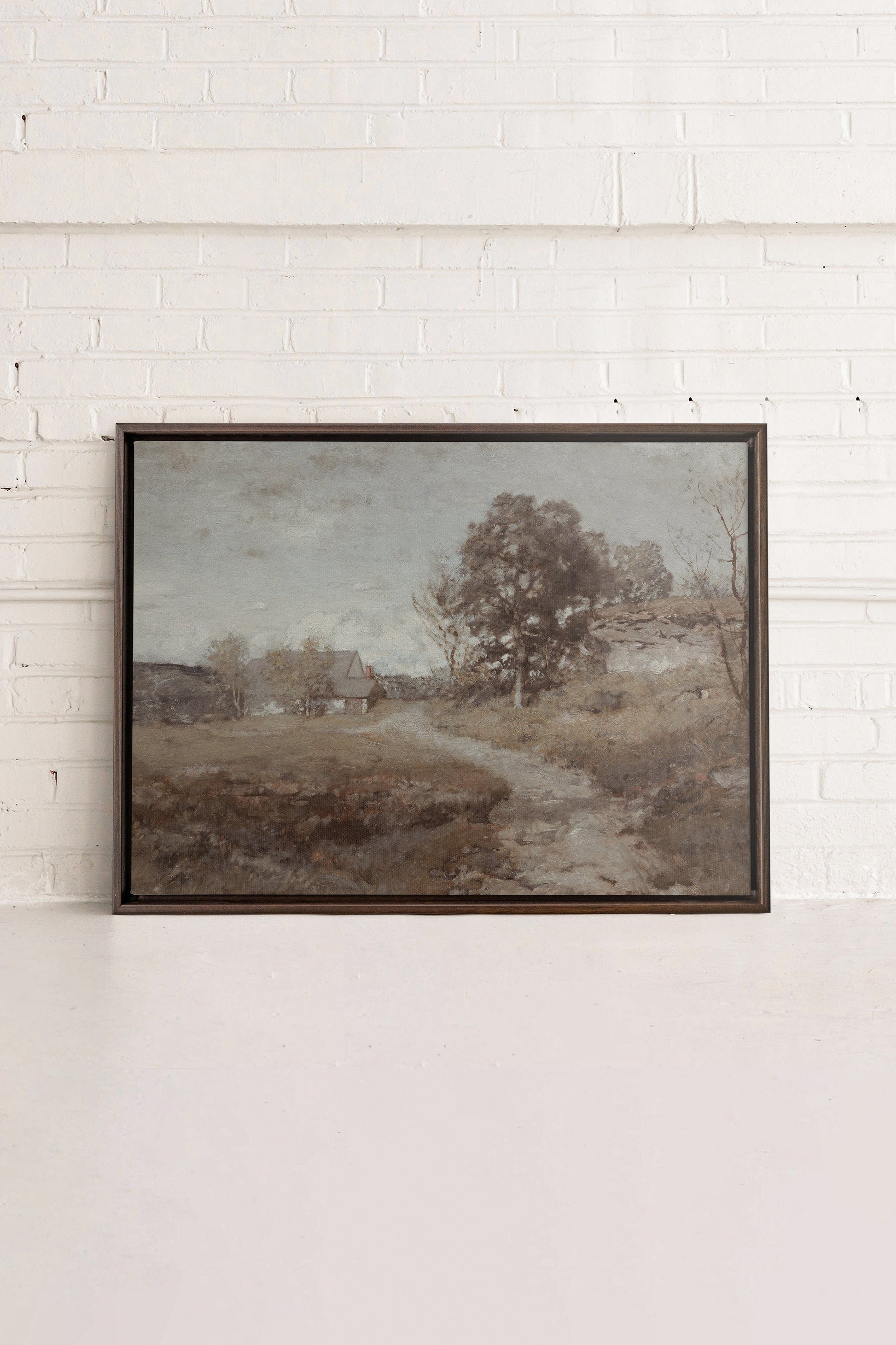 Rural Landscape, Stretched Canvas Artwork