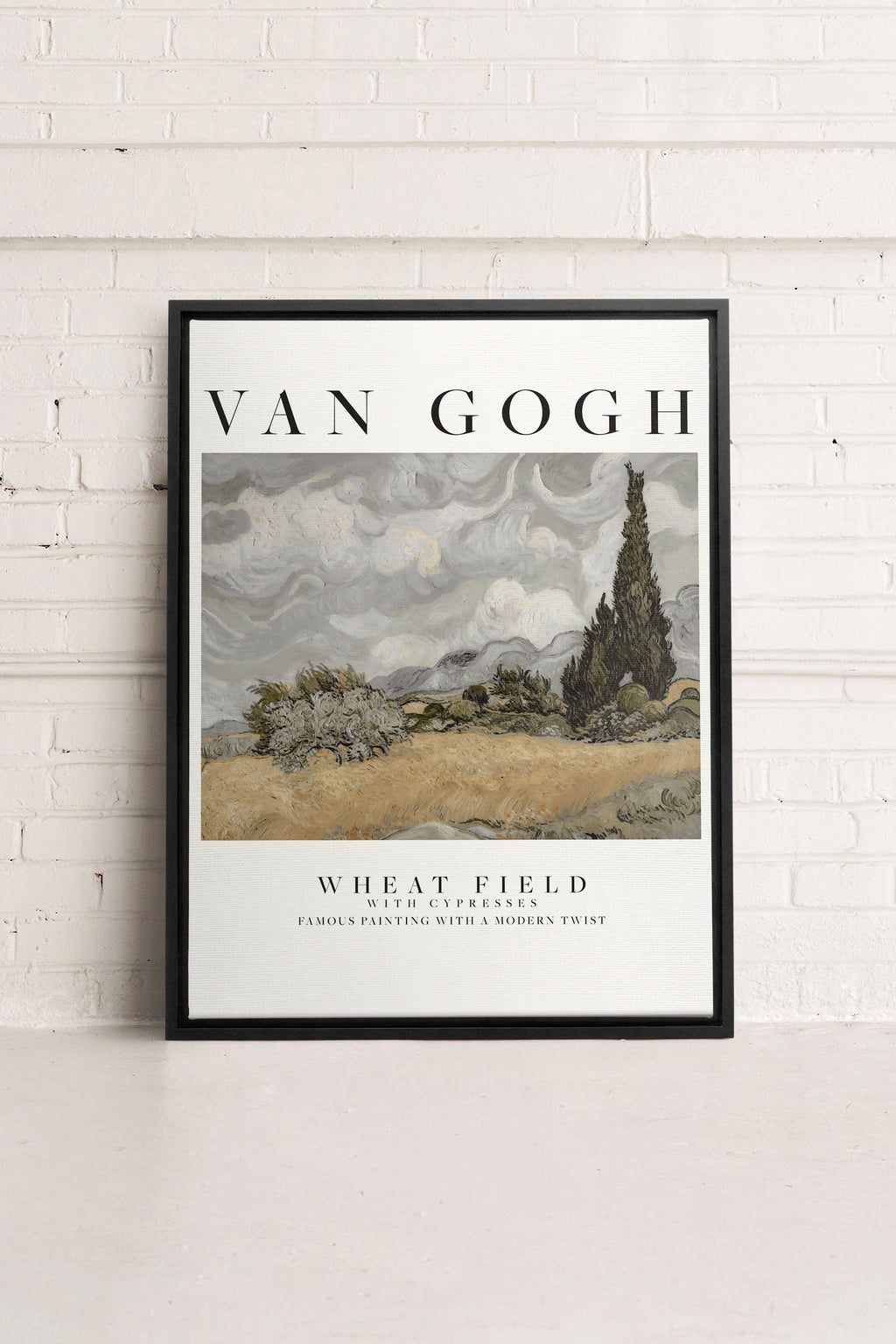 WHEATS FIELD, Stretched Canvas Artwork