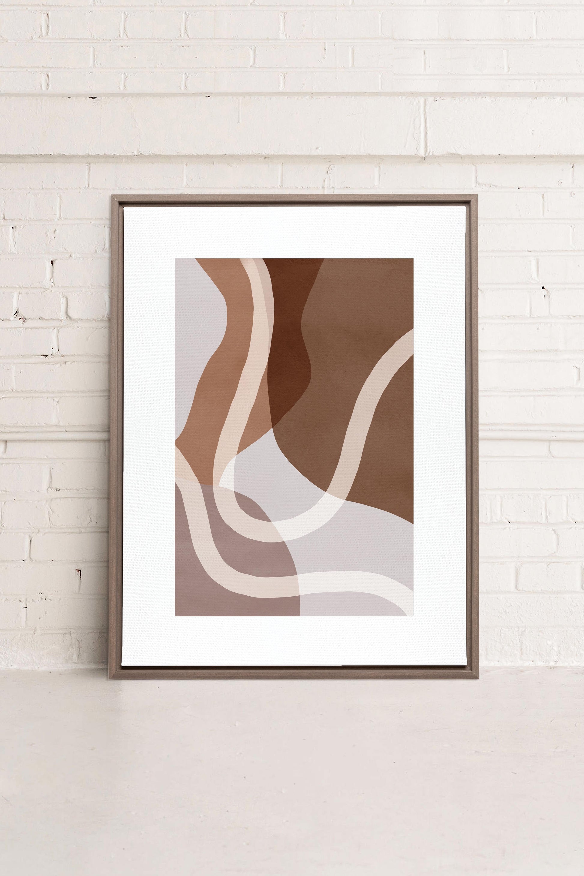 AUTUMN WHIRL, Stretched Canvas Artwork