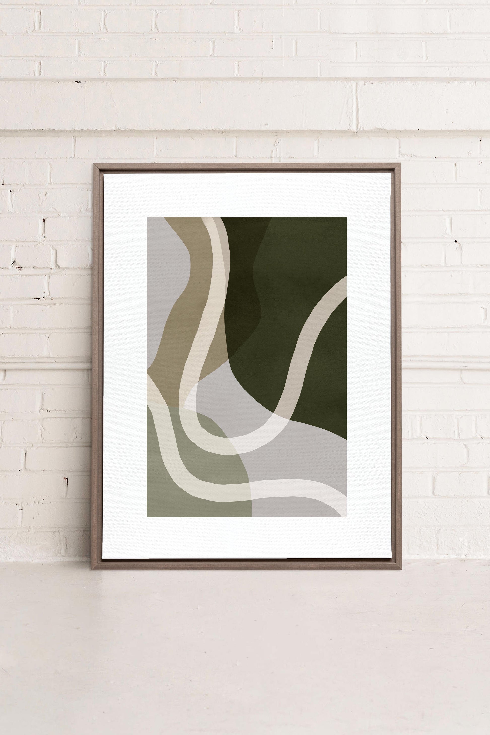AUTUMN WHIRL, Stretched Canvas Artwork