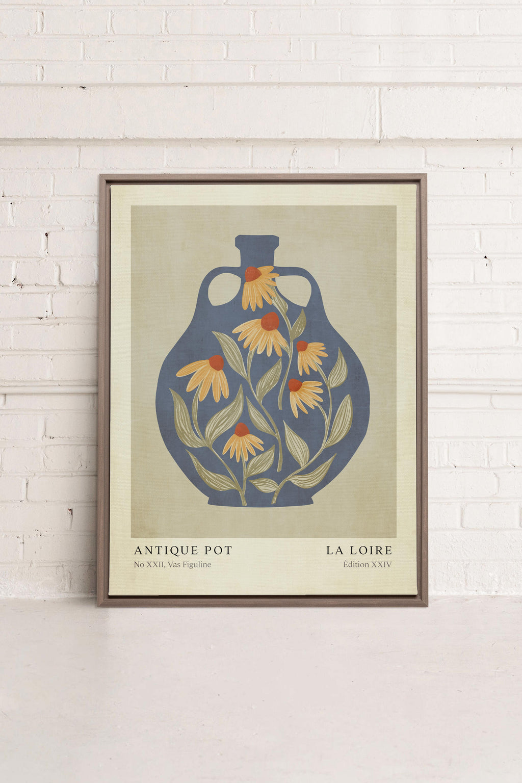 THE LOIRE, Stretched Canvas Artwork