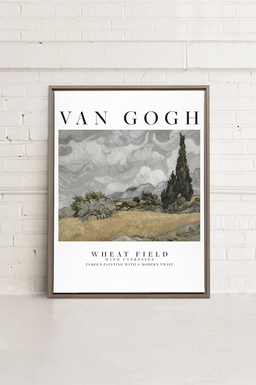 WHEATS FIELD, Stretched Canvas Artwork