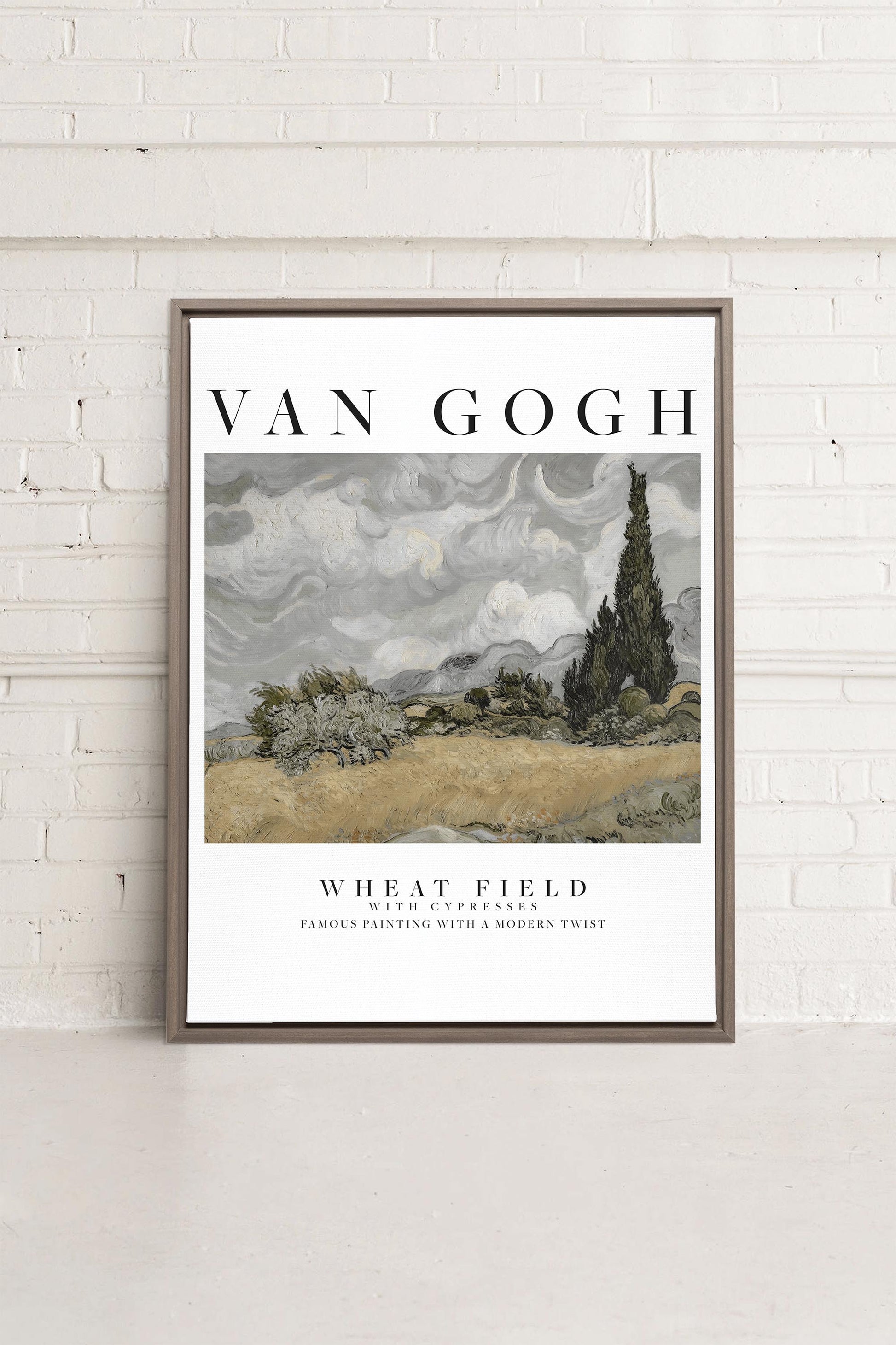WHEATS FIELD, Stretched Canvas Artwork