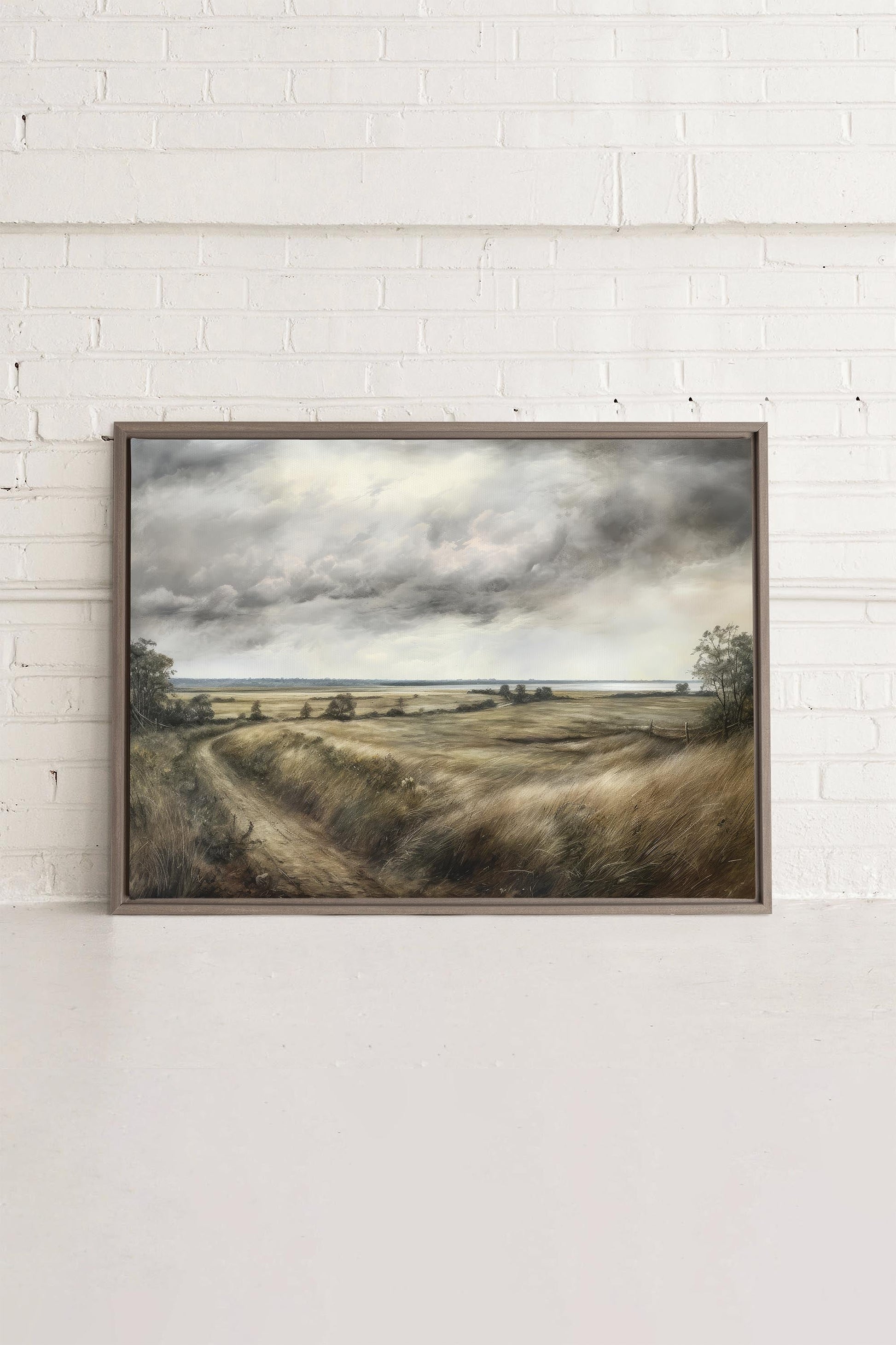 MOODY BREEZES, Stretched Canvas Artwork