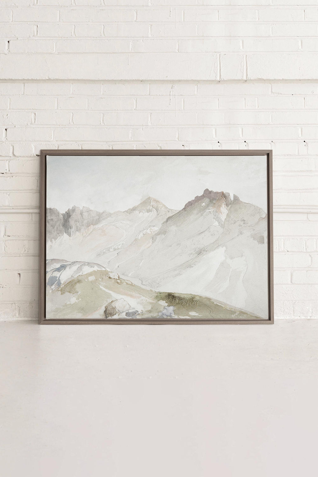 Mountain View, Stretched Canvas Artwork