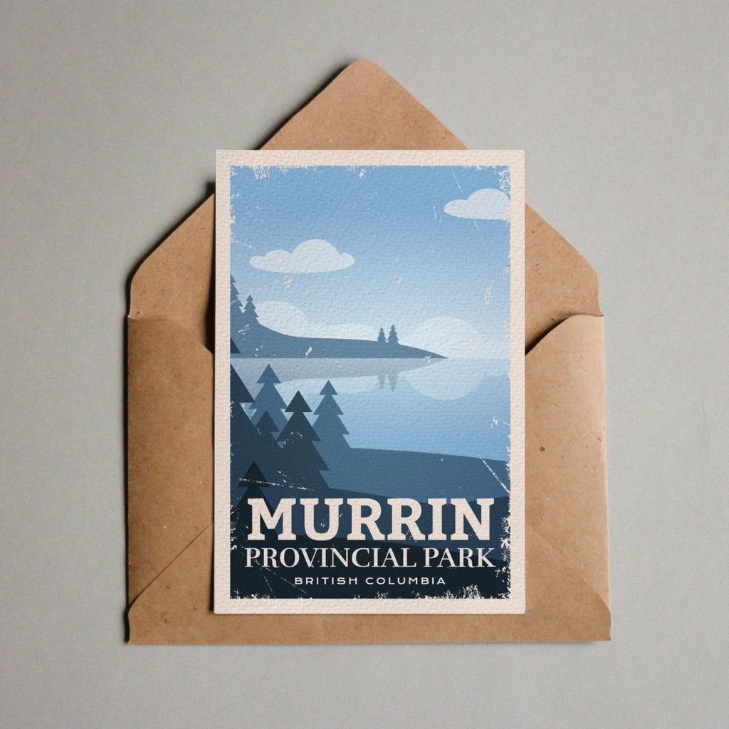 Murrin British Columbia Provincial Park Postcard, Canada Parks