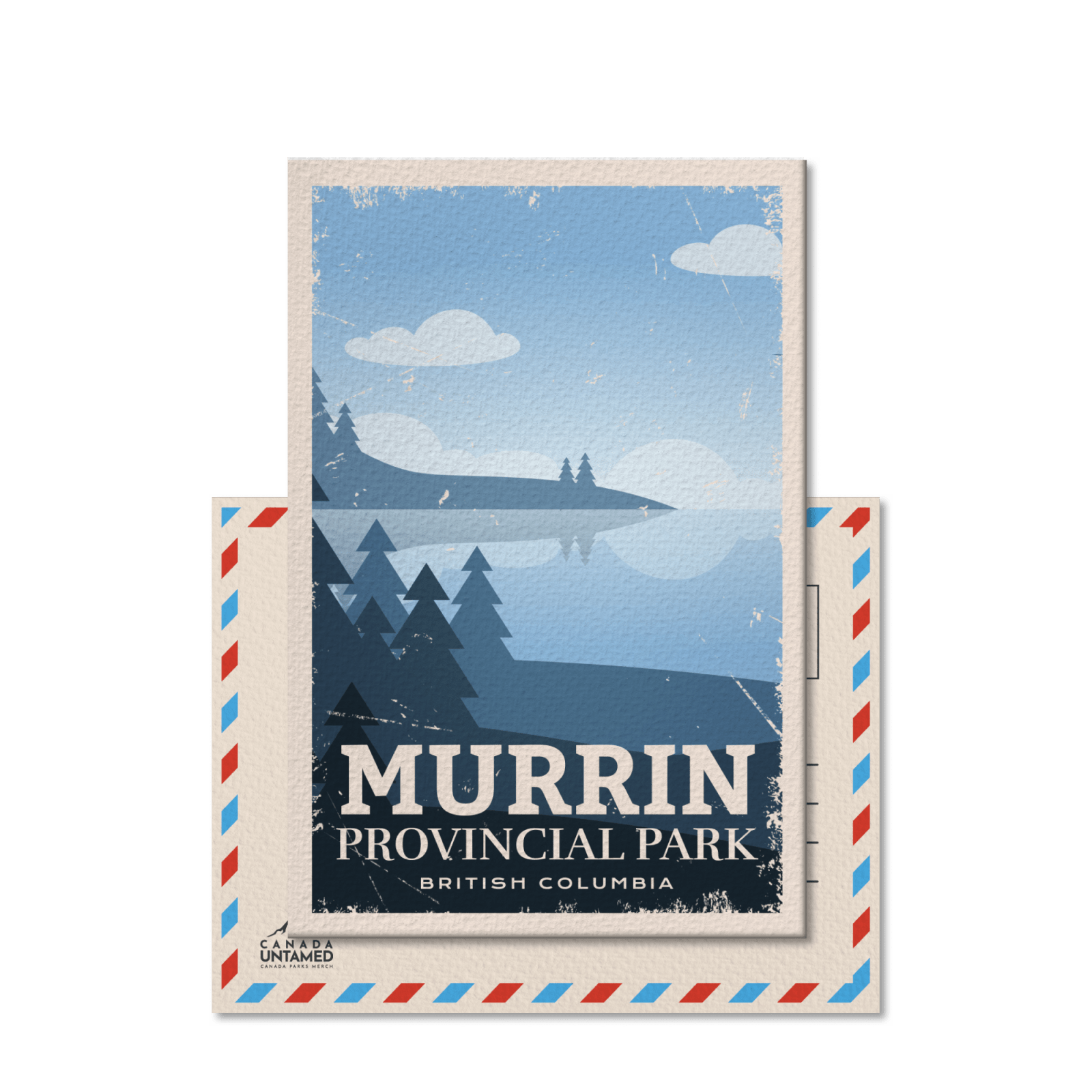 Murrin British Columbia Provincial Park Postcard, Canada Parks